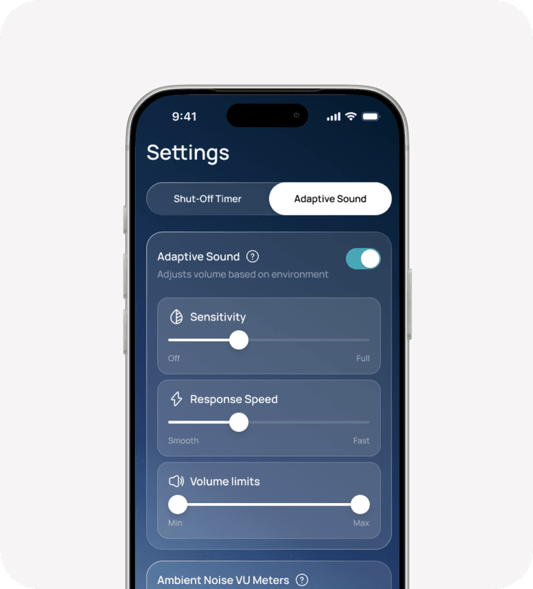 Adaptive sound mode